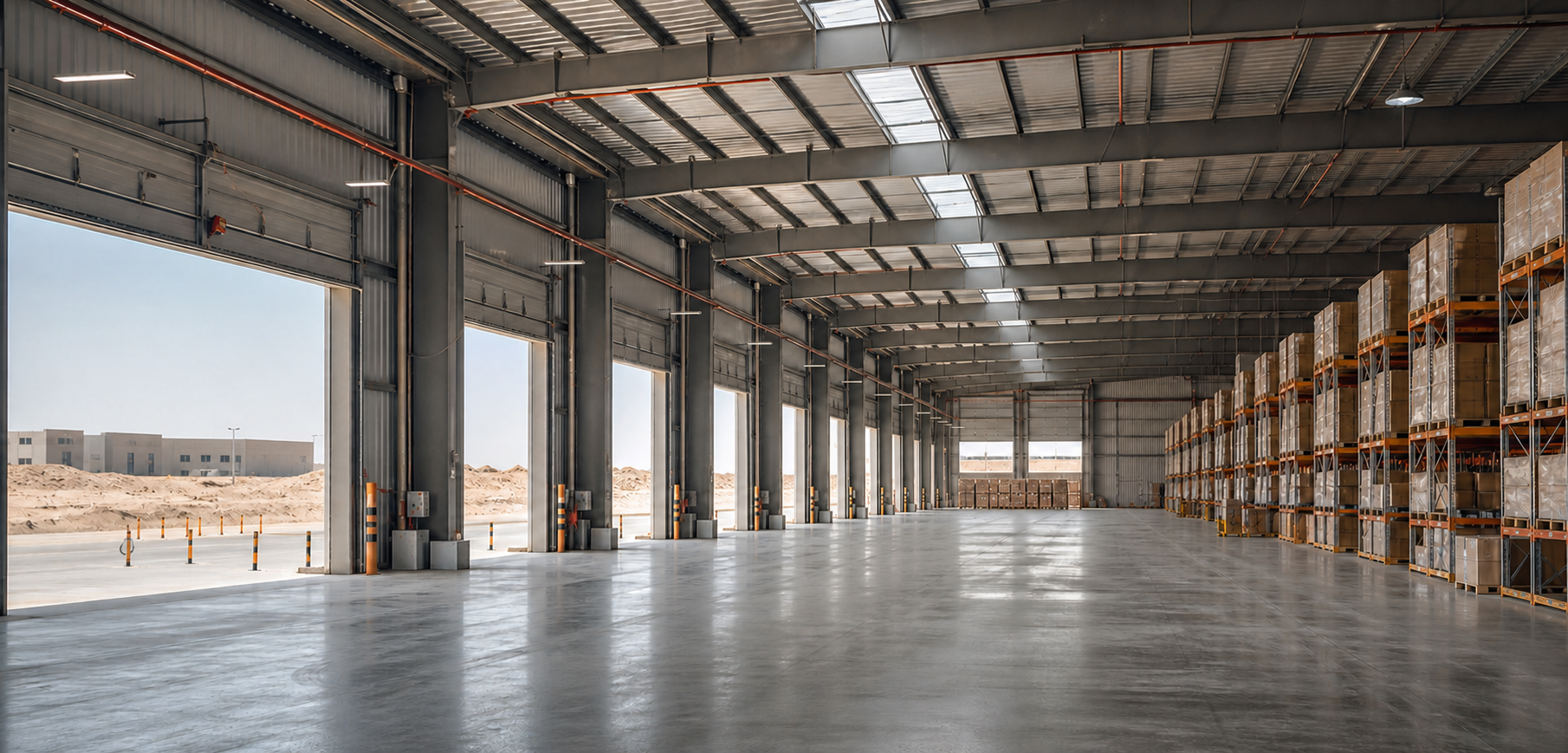 Warehouse and logistics facility