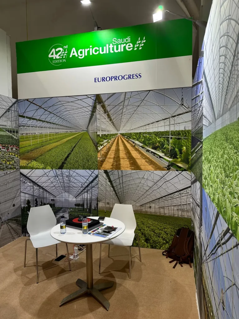 Europrogress greenhouse exhibition stand