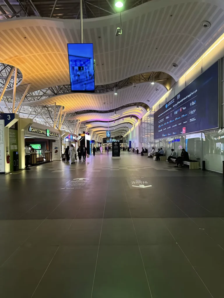 Saudi Build exhibition hall in Riyadh